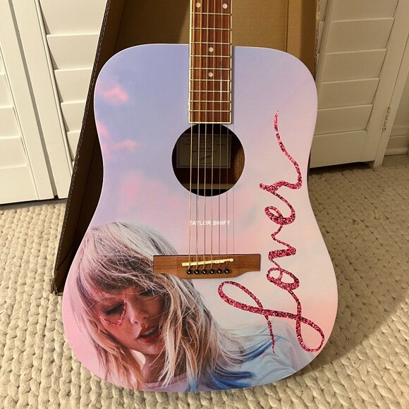 New In Box Taylor Swift Lover Guitar Epiphone Authentic Limited Edition Rare