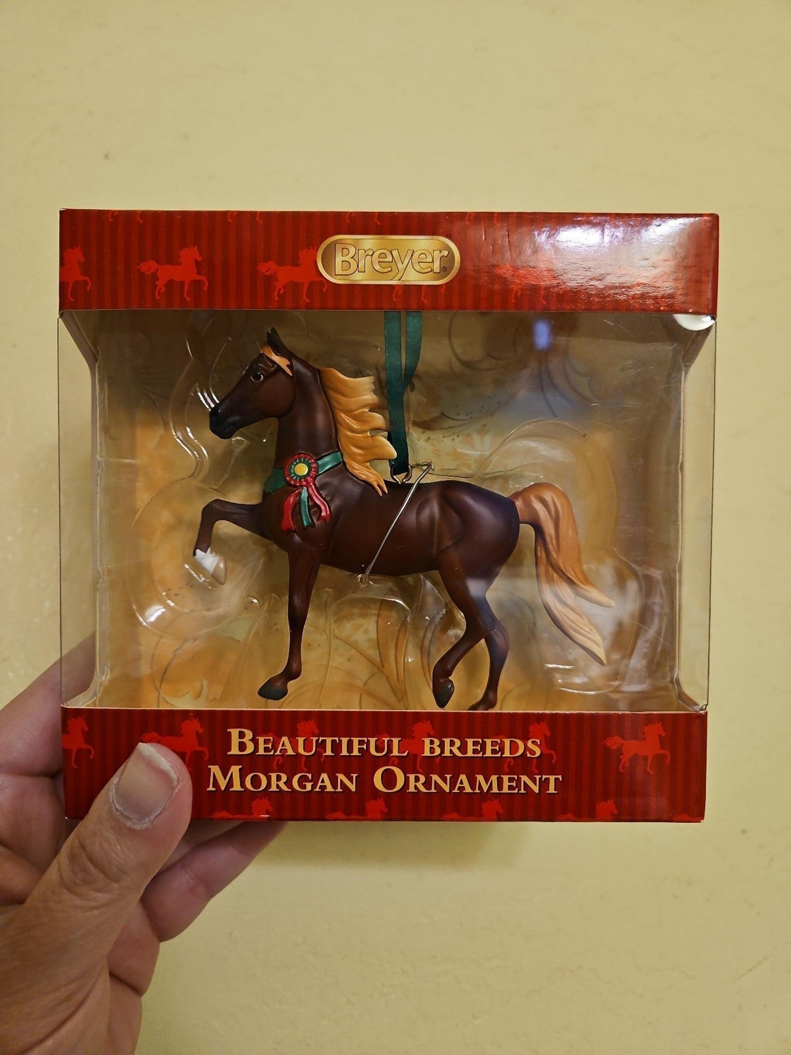 **BEAUTIFUL BREEDS MORGAN** Breyer Christmas Ornament LAST ONE