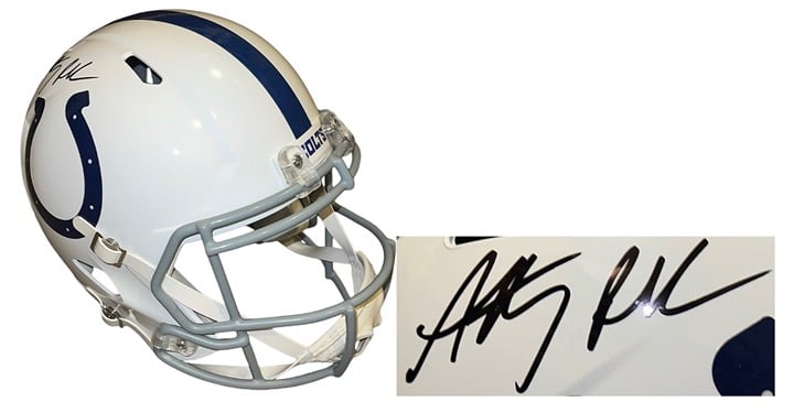Anthony Richardson Signed Full Size Speed Football Helmet Fanatics