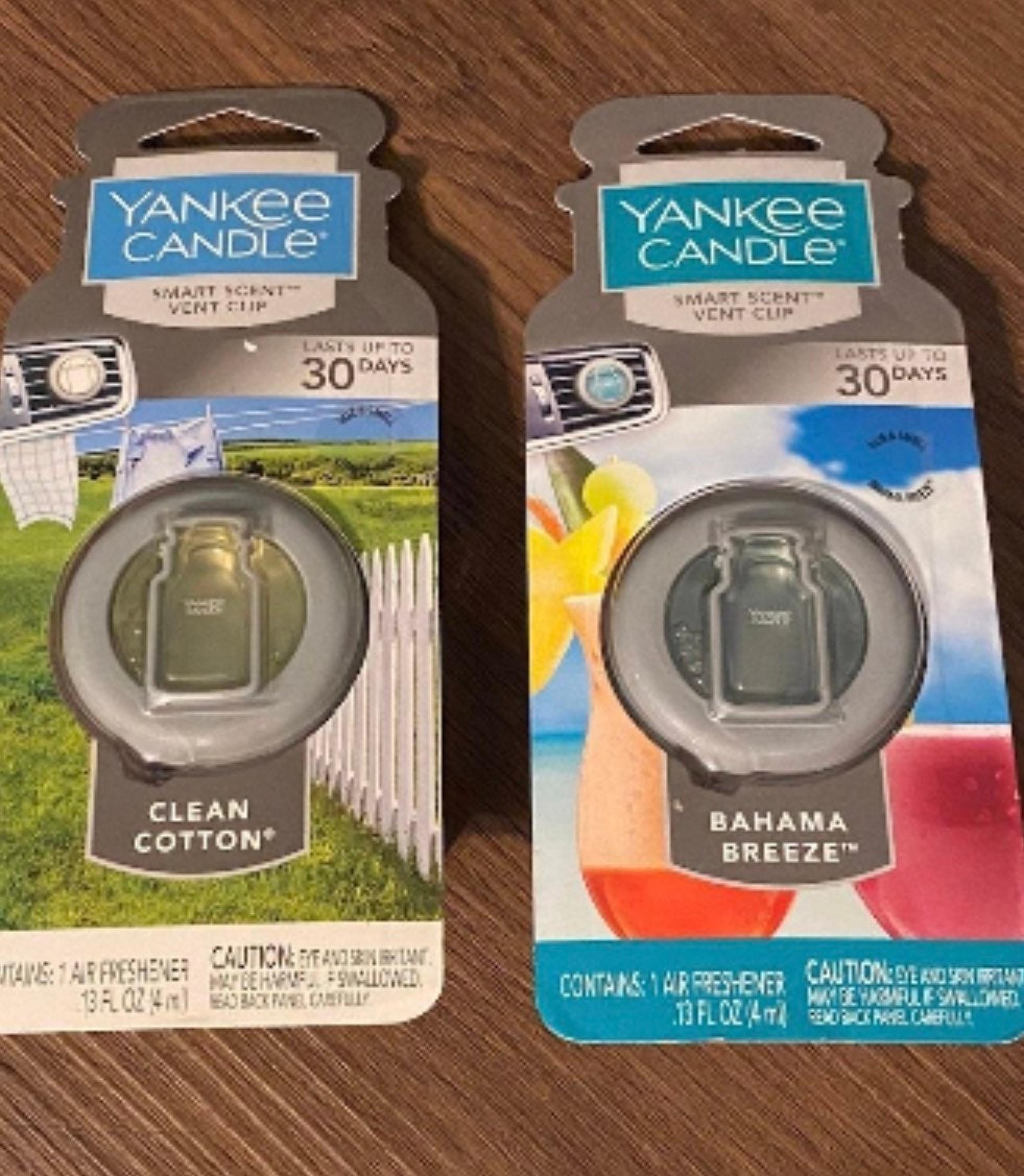 4 Yankee candle car fresheners... 4 in lot