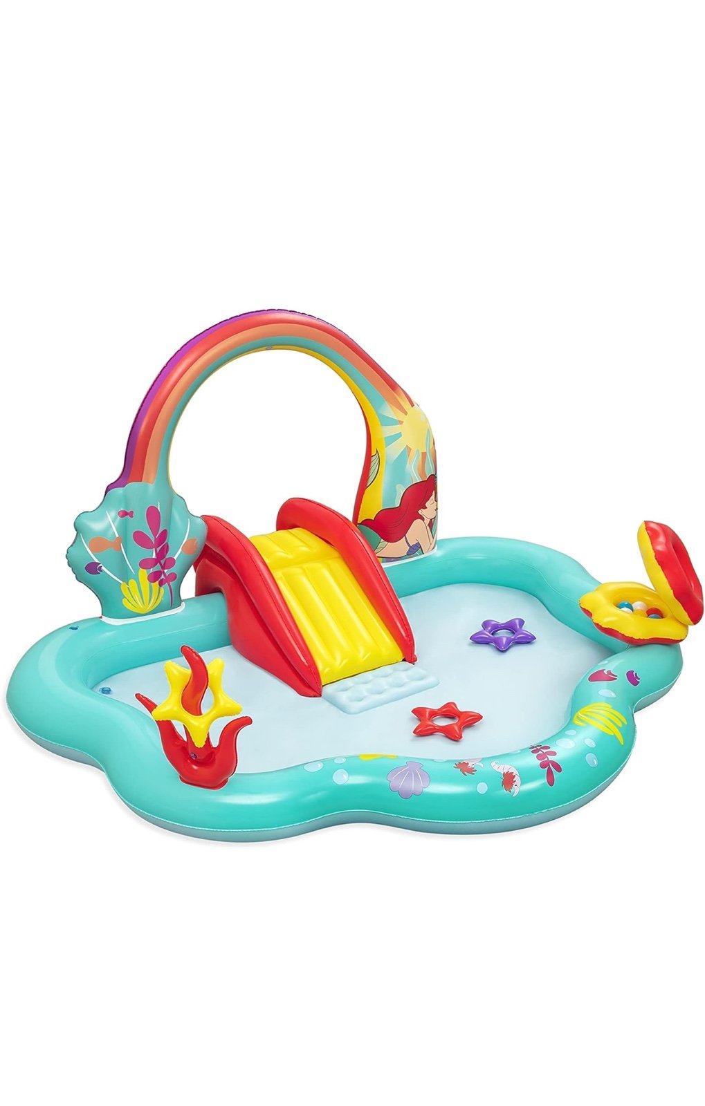 Disney Little Mermaid Inflatable Kids Water Play Center
