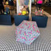 Coach Uv Umbrella With Vintage Rose Print