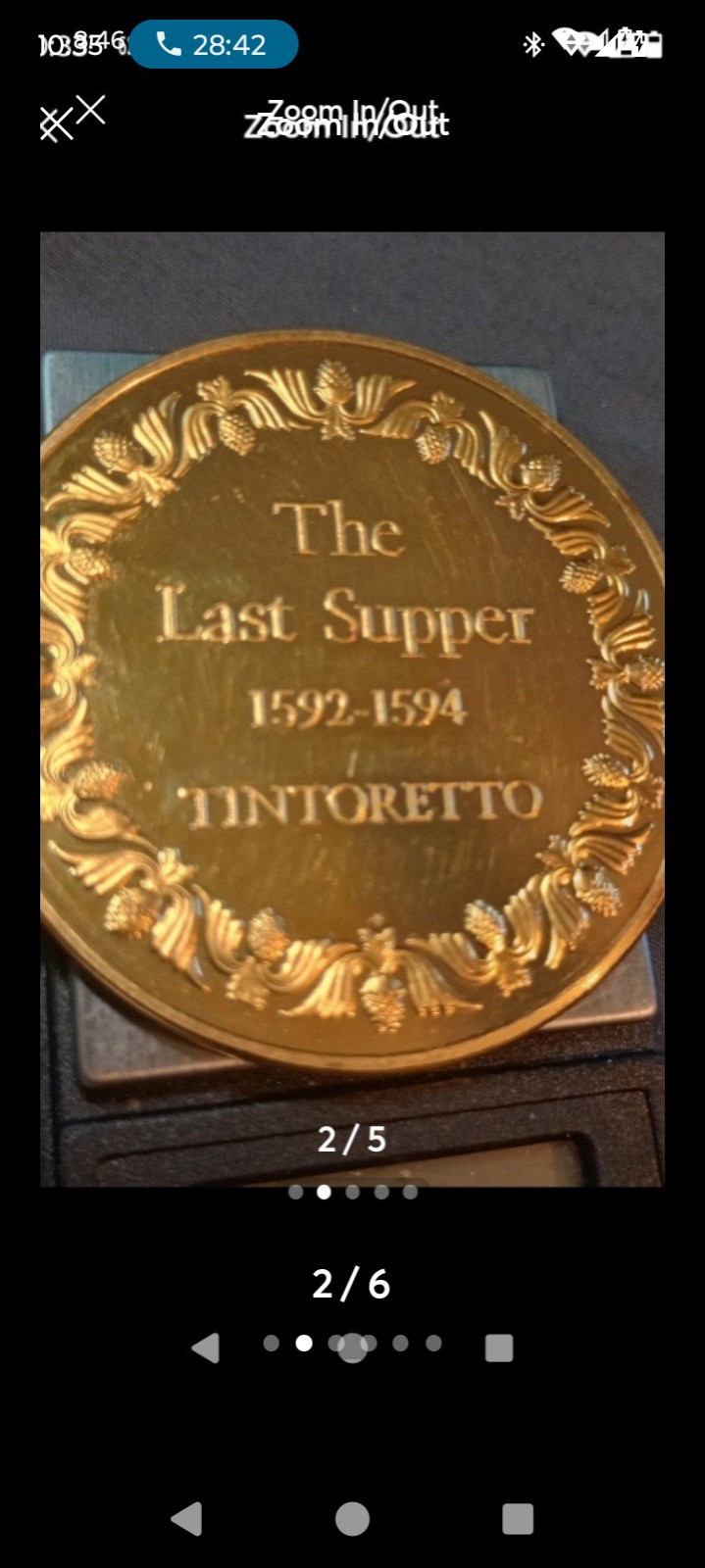 Vintage 100 America's greatest masterpieces pure sterling silver with 24 karat