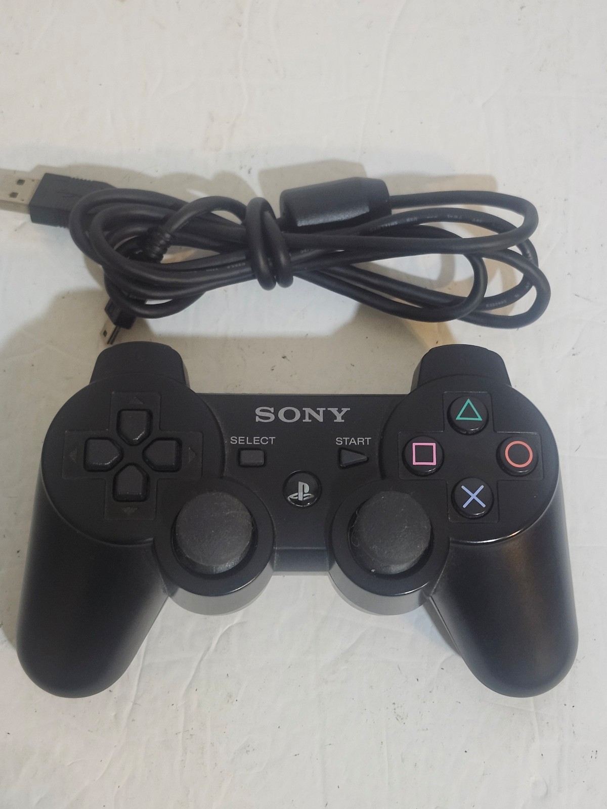 Official Sony PlayStation PS3 DualShock 3 Wireless Controller Black OEM CECHZC2U