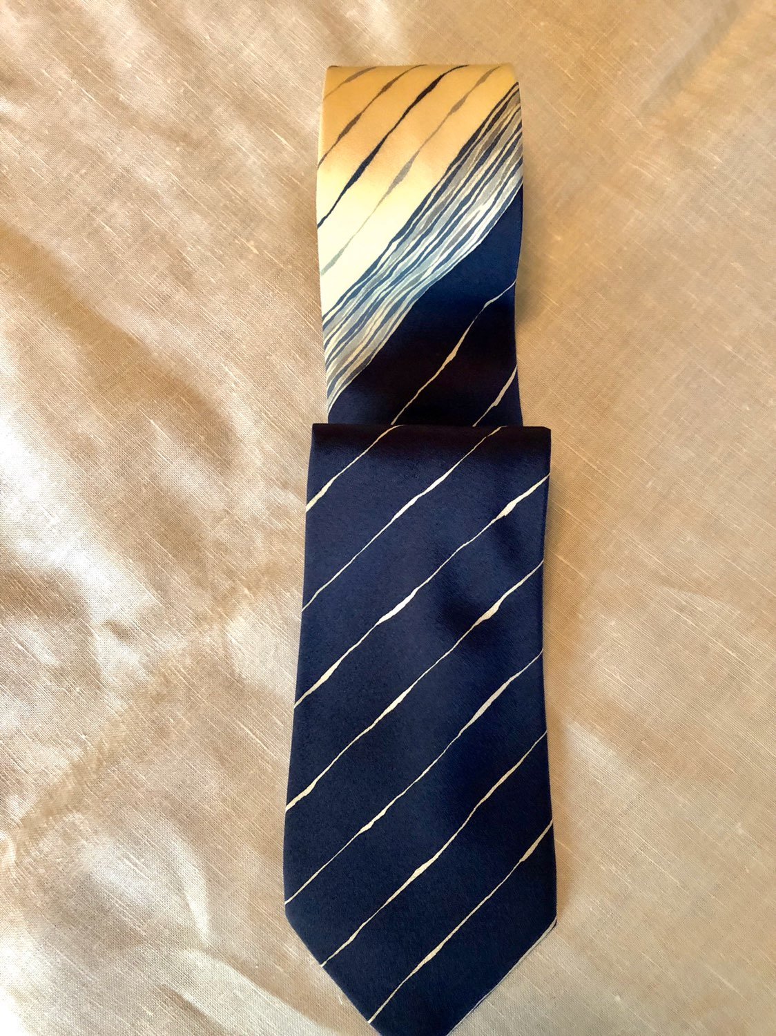 Pancaldi silk mens tie