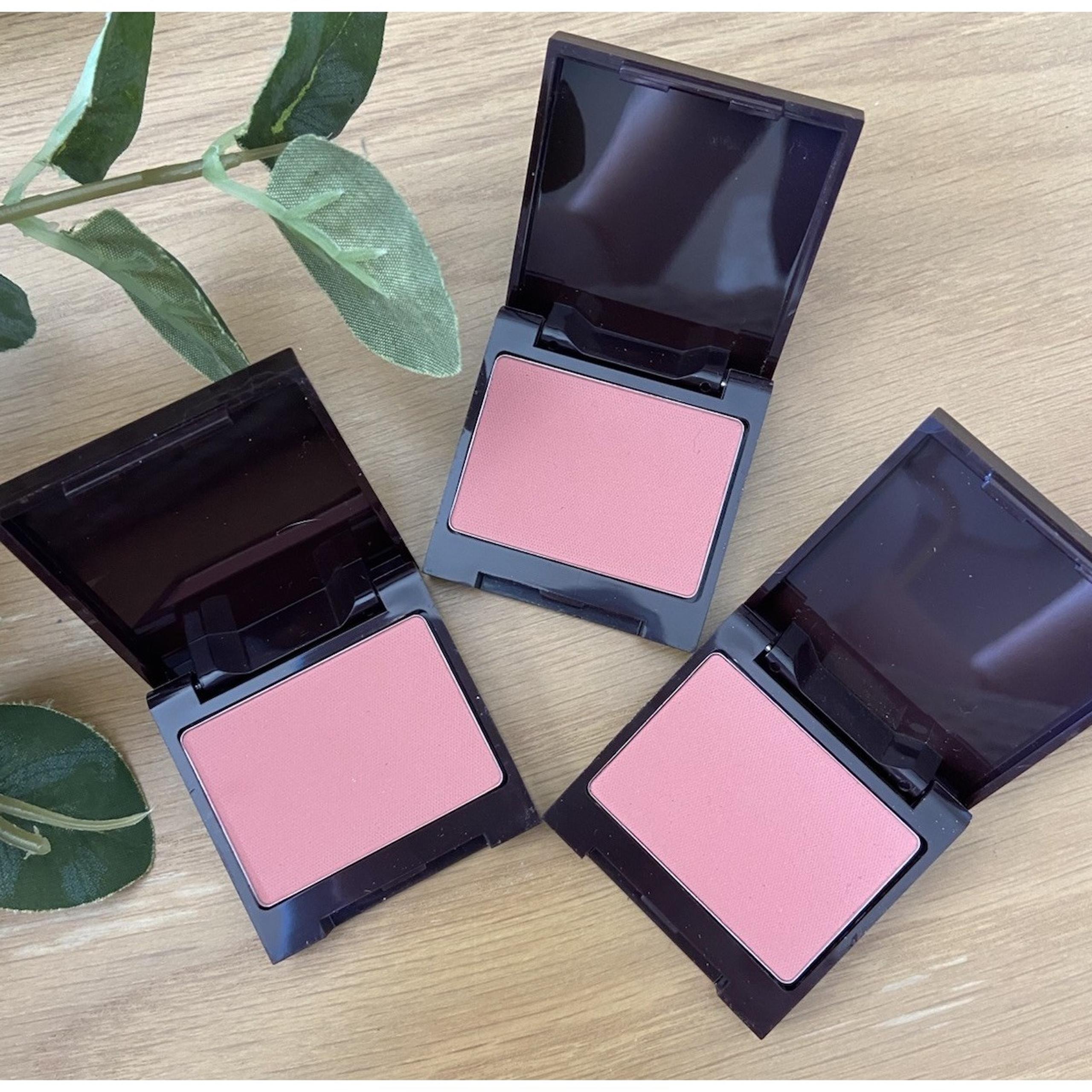 NEW LOT OF 3 LAURA MERCIER MINI BLUSH : "COLOR INFUSION" Color : "Rose" .1 oz