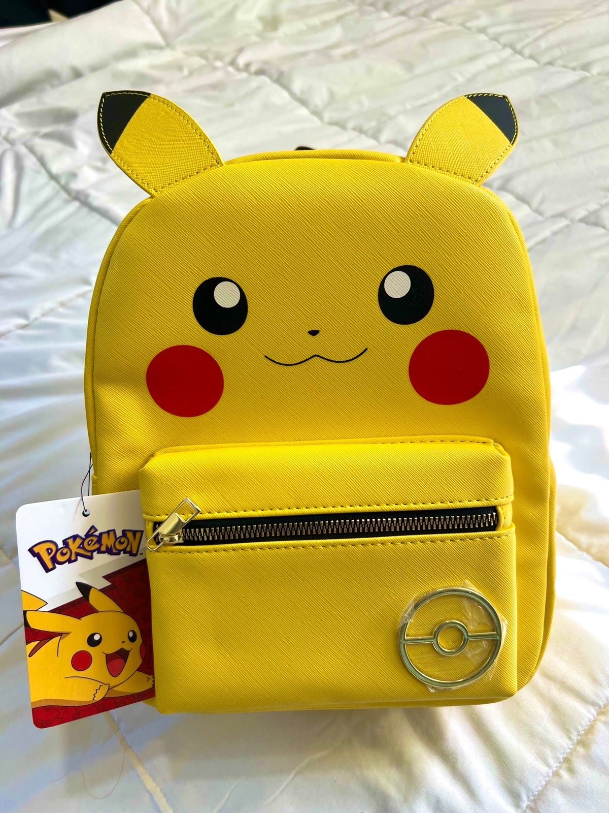 RARE Pikachu Big Face Mini Backpack Special Edition - Pokémon SOLD OUT
