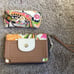 Beautiful Spartina Purse Set with Wristlet and Glasses Case, Great Condition
