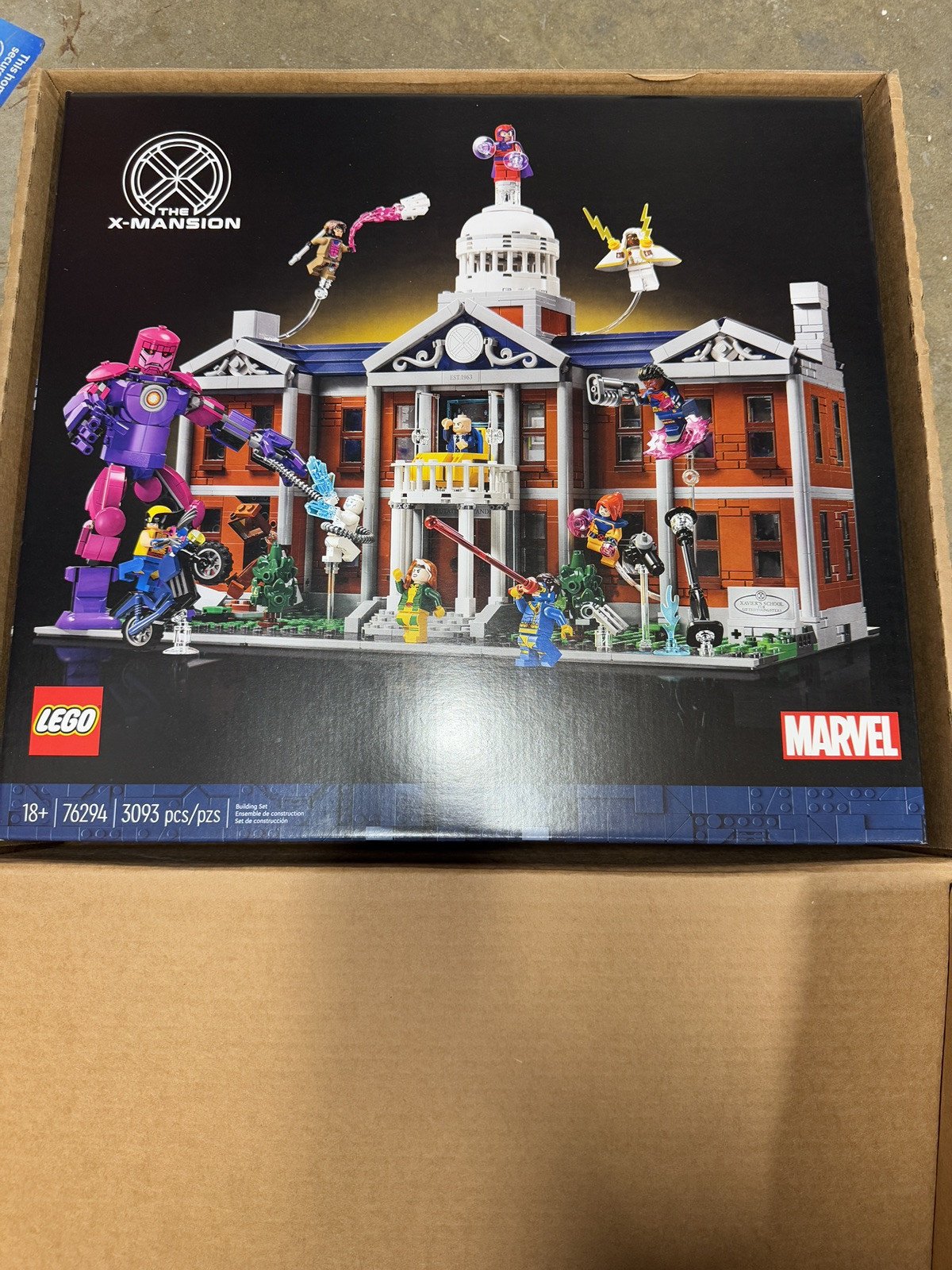 LEGO Marvel X-Men: The X-Mansion (76294) In Hand