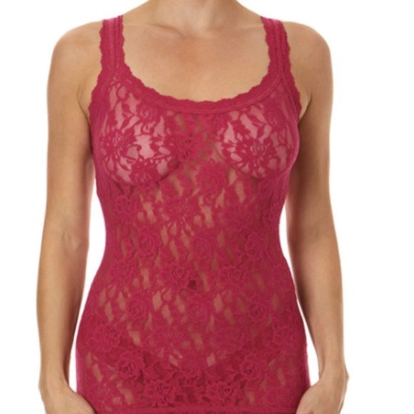 Hanky Panky intimates sleepwear lace lingerie top size small
