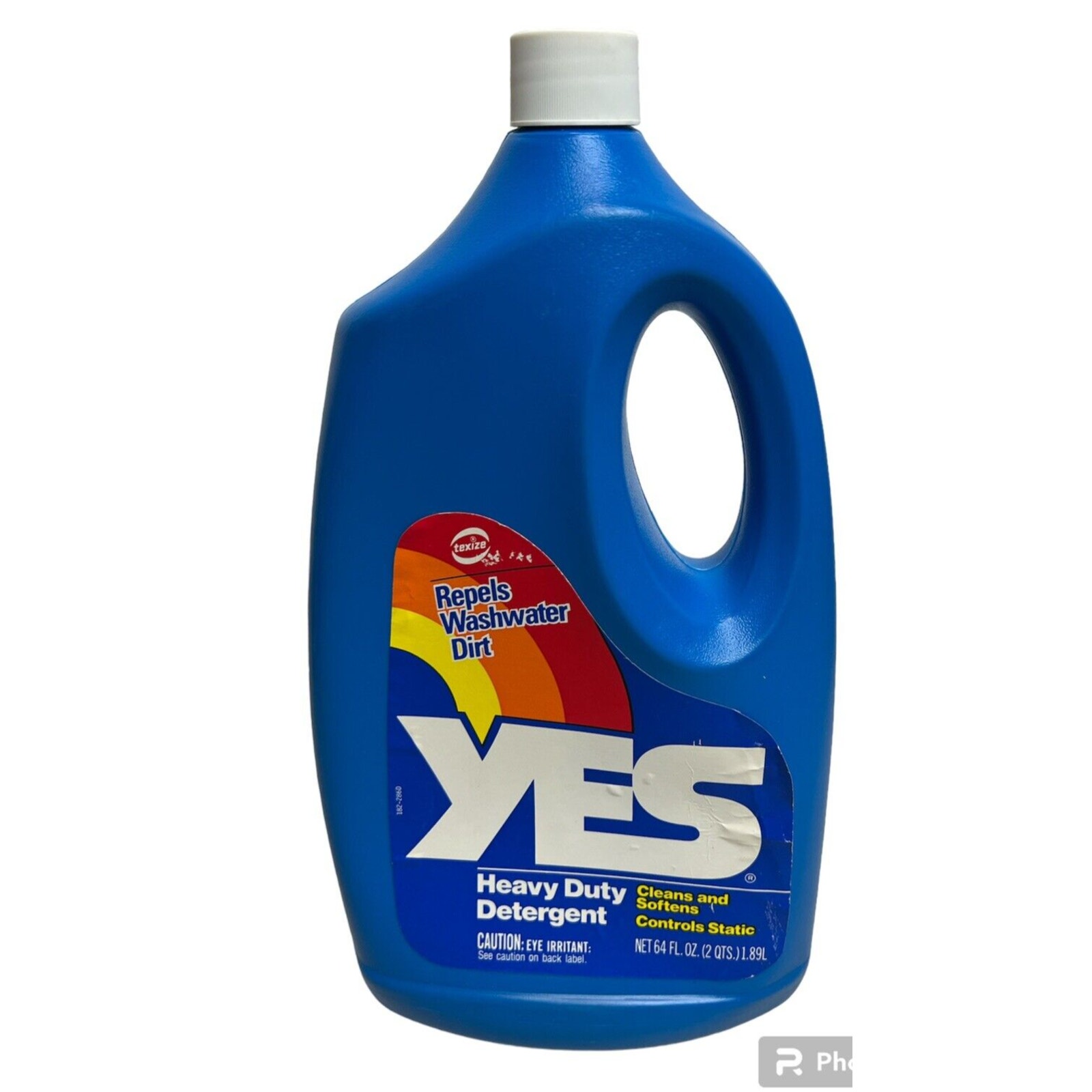 Yes Heavy Duty Detergent 64oz Full Vintage Movie Prompt 1986