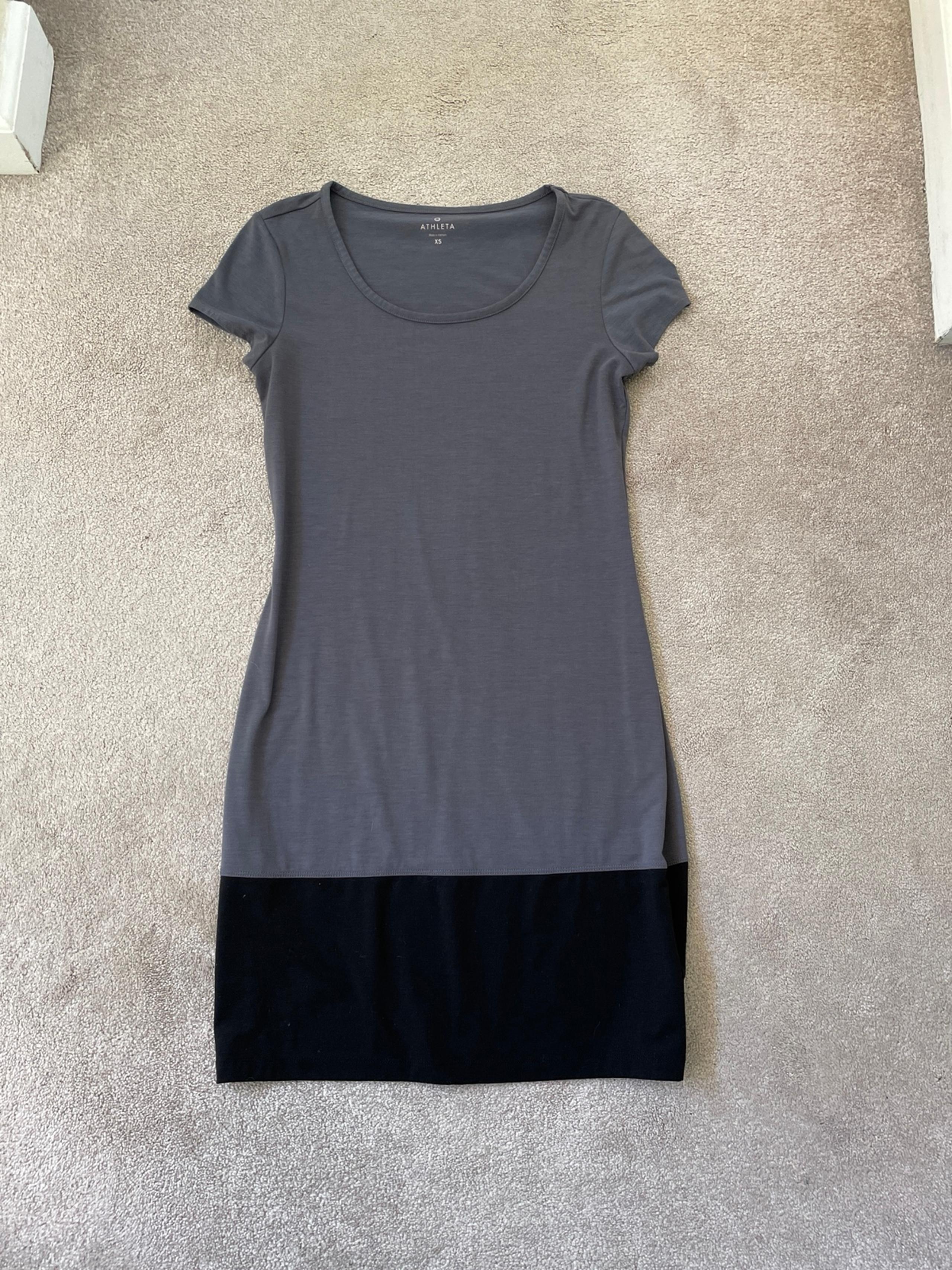 Athleta color block dress size xs