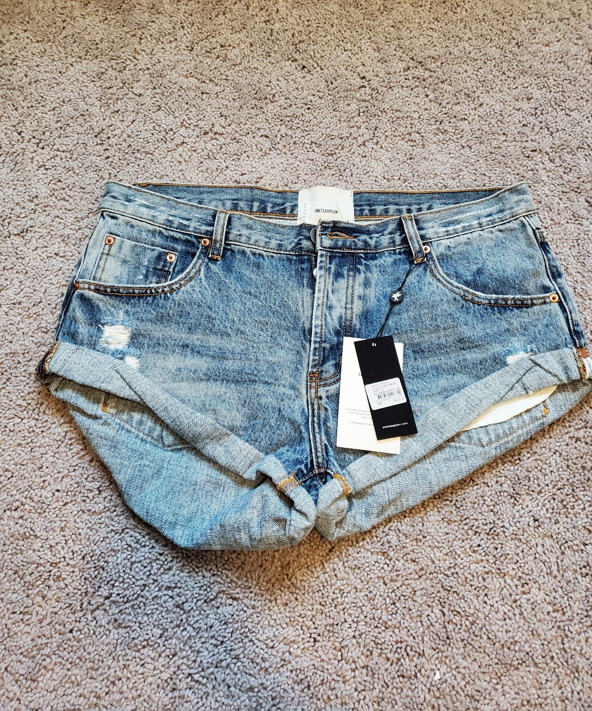 One Teaspoon Hollywood Color Bandit Shorts Size 31