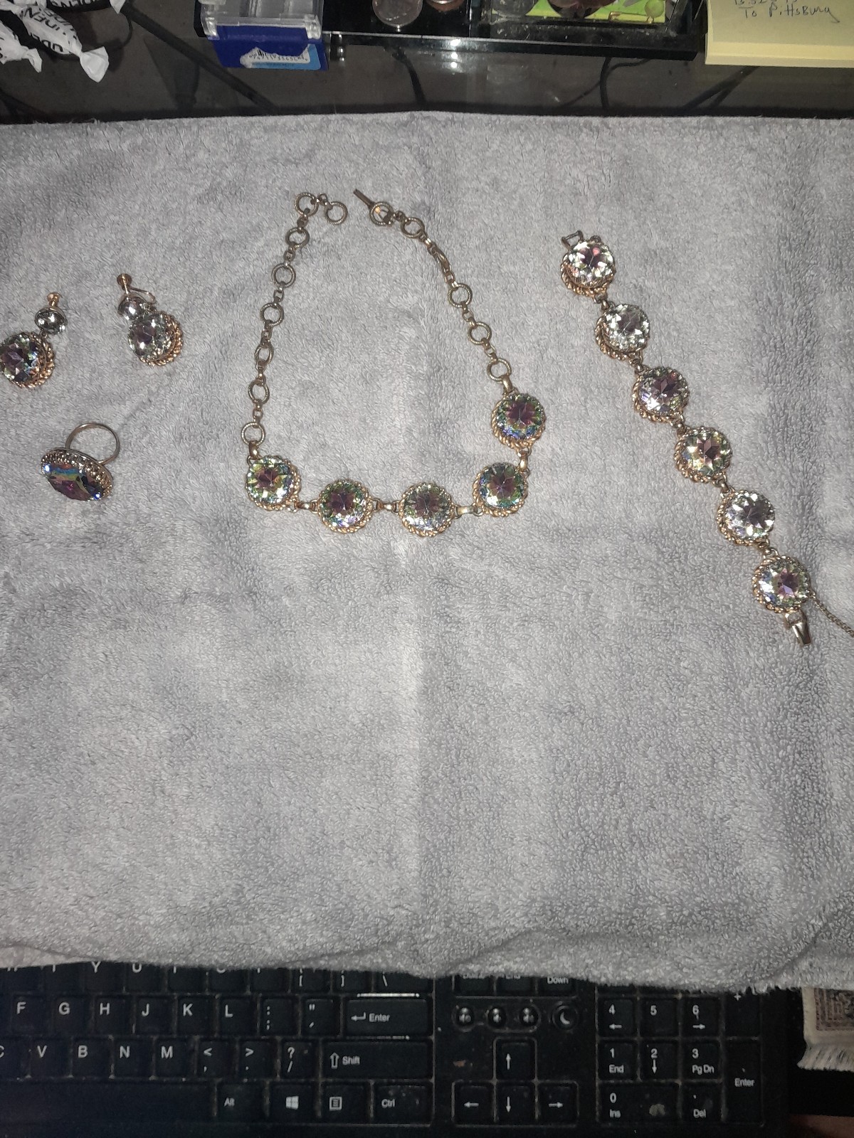 Necklace watermelon set of five