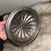 Vintage Dilly Metal Wood Candle Holder 10” Eagle with Snuffer USA