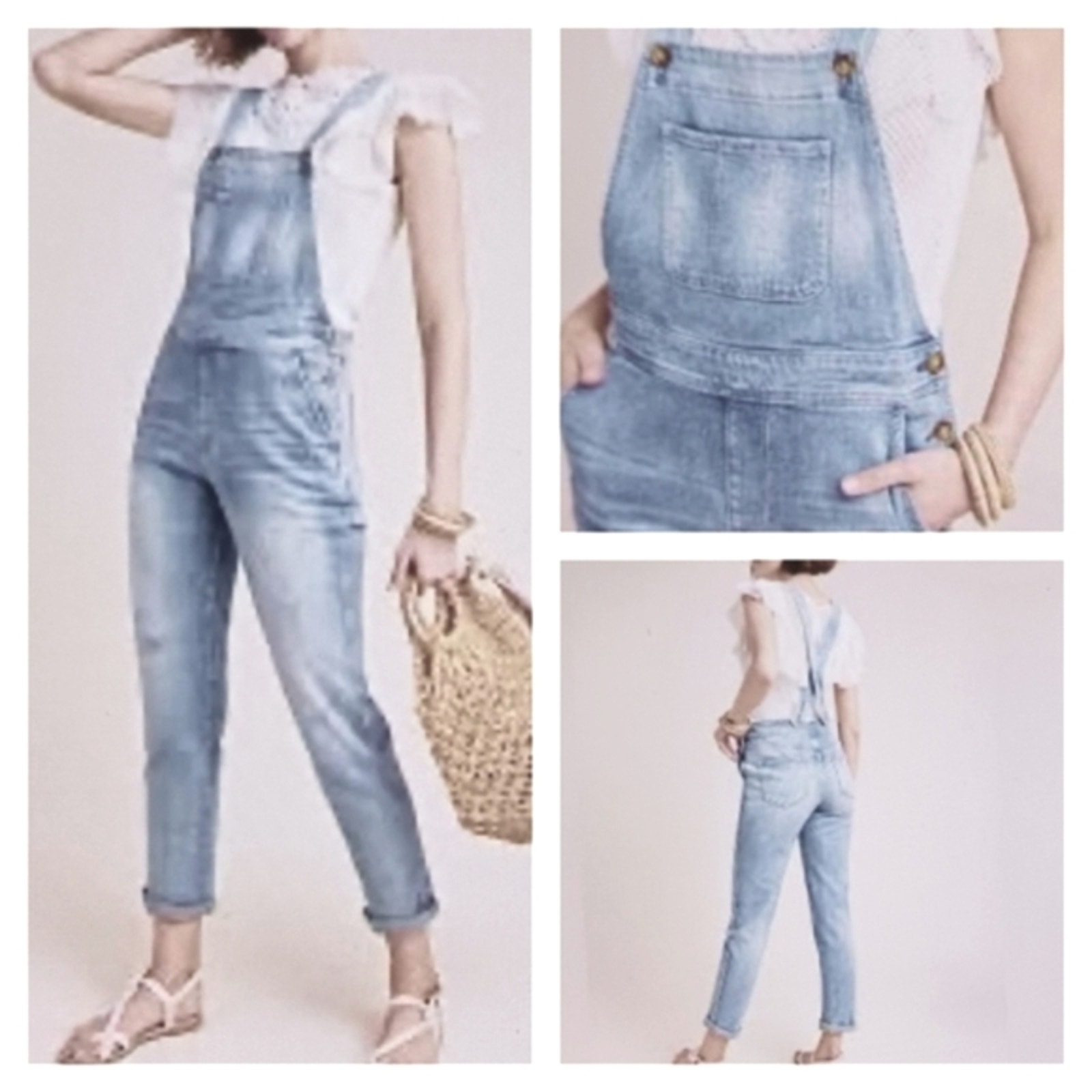 Pilcro/Anthropologie Overalls EUC 170 Size 26 J1662