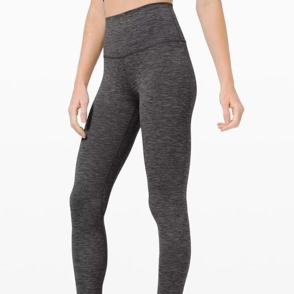 lululemon grey marl leggings