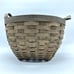 Longaberger Classic Rustic Handmade Weave Basket Large w/ Plastic Liner