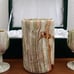 Green Onyx Marble Goblet 3pc Boxed Wine Glass Multi-Purpose Cylinder Gift Set