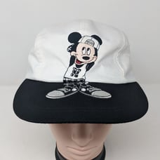 Vintage Hip Hop Mickey Mouse 5 Panel Hat Rap Mickey Unlimited Embroidered Cap