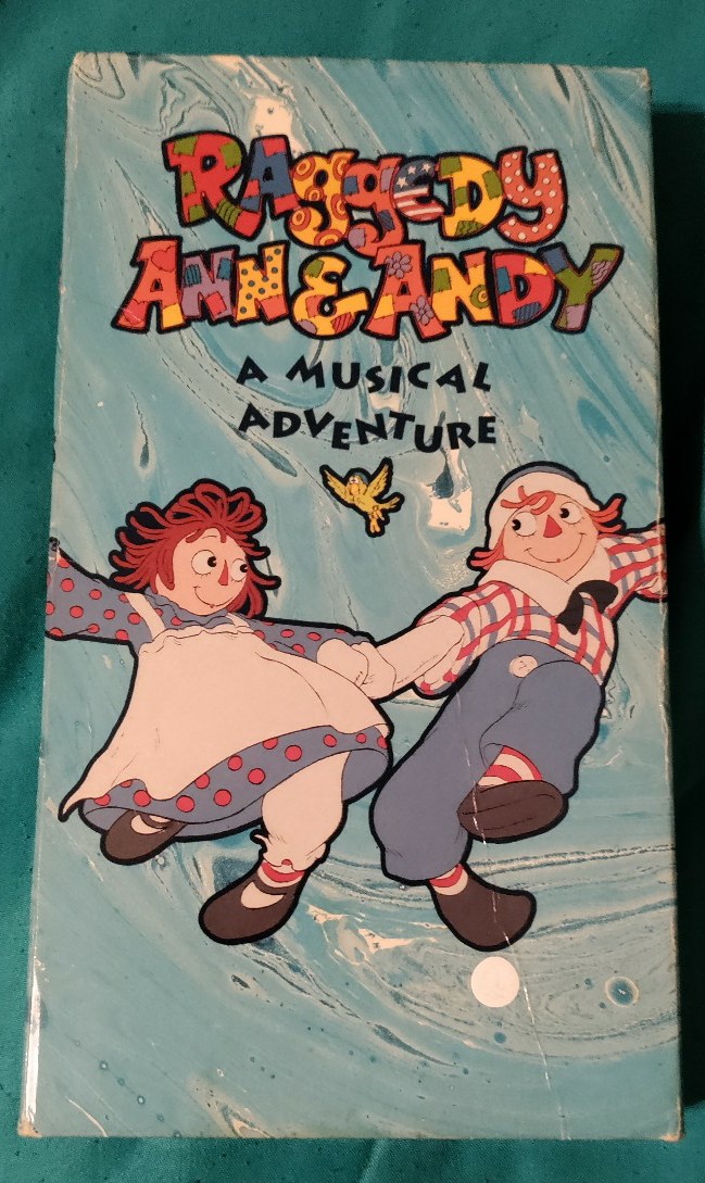 Raggedy Ann and Andy A Musical Adventure Very Rare OOP VHS Fox Video 1992