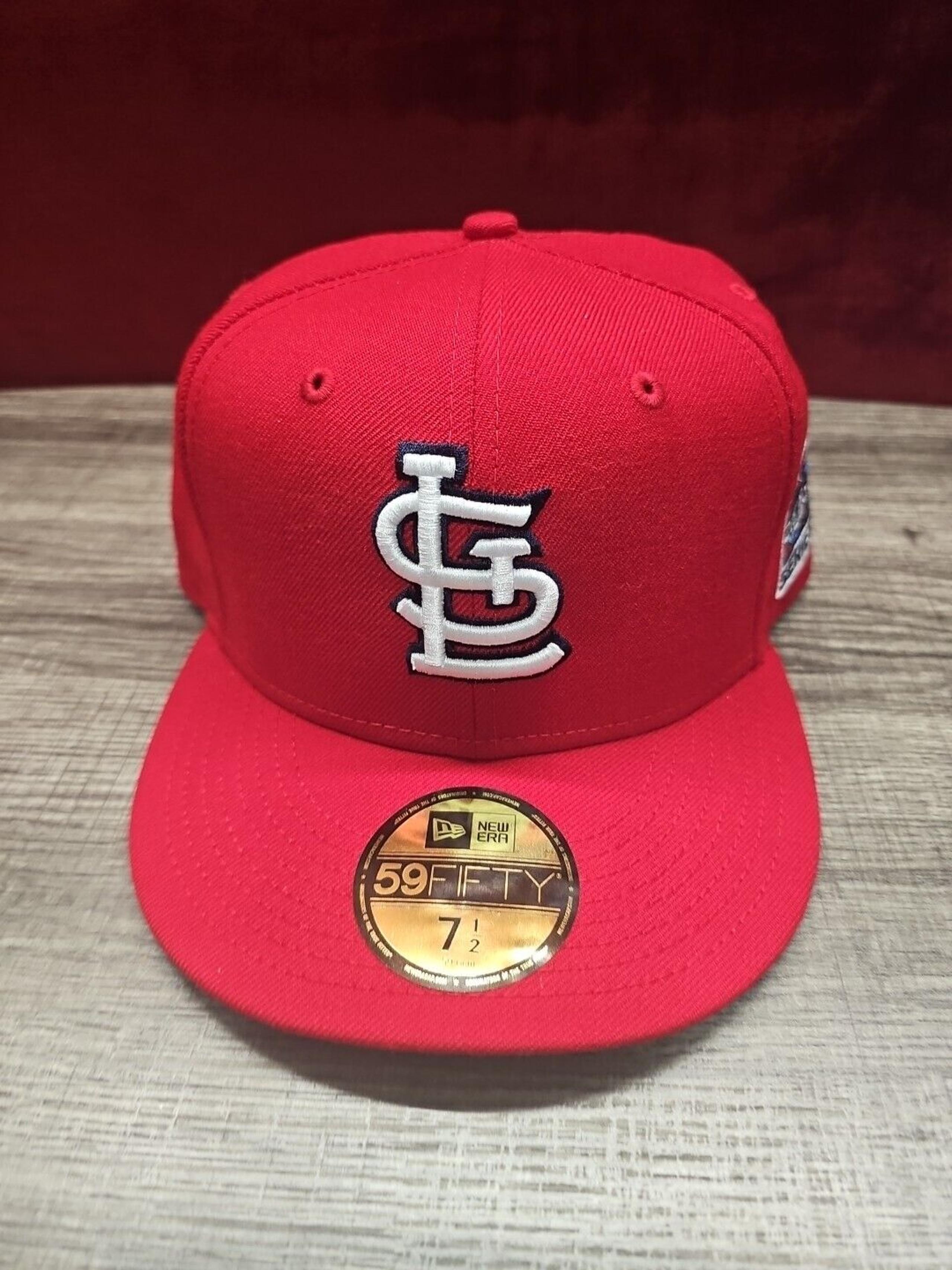 Men's New Era Red St. Louis Cardinals 2006 World Series Wool 59FIFTY Fitted Hat
