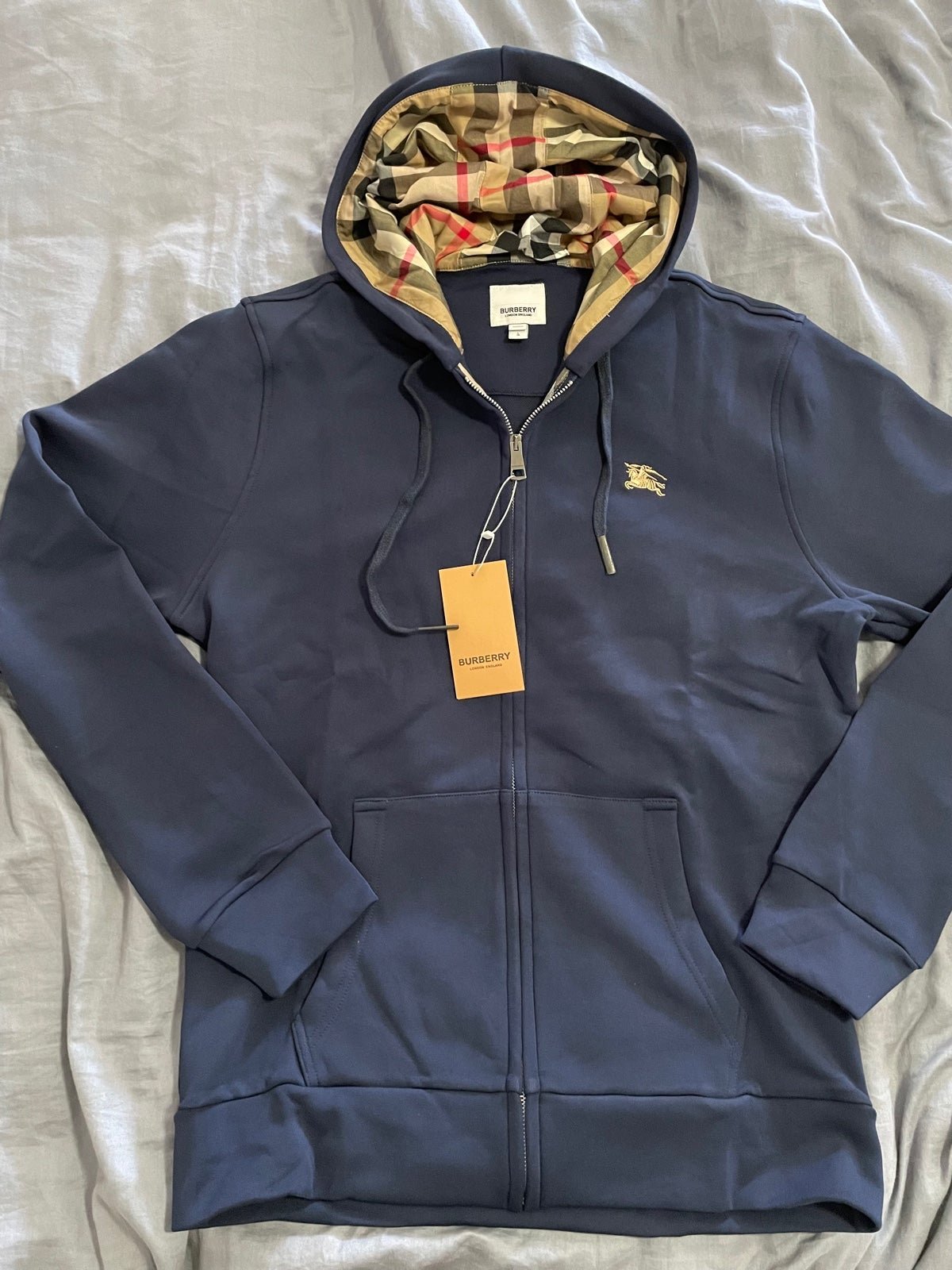 Burberry Zip Hoodies for Men | Mercari