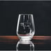 Cow Stemless Wine Glasses x4 Premium 15 Oz Personalize Farm Animal Gift NEW