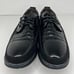 Gatsby Mens 898 Black Oxford Derby Orthopedic Lace Up Size 11 Leather Shoes