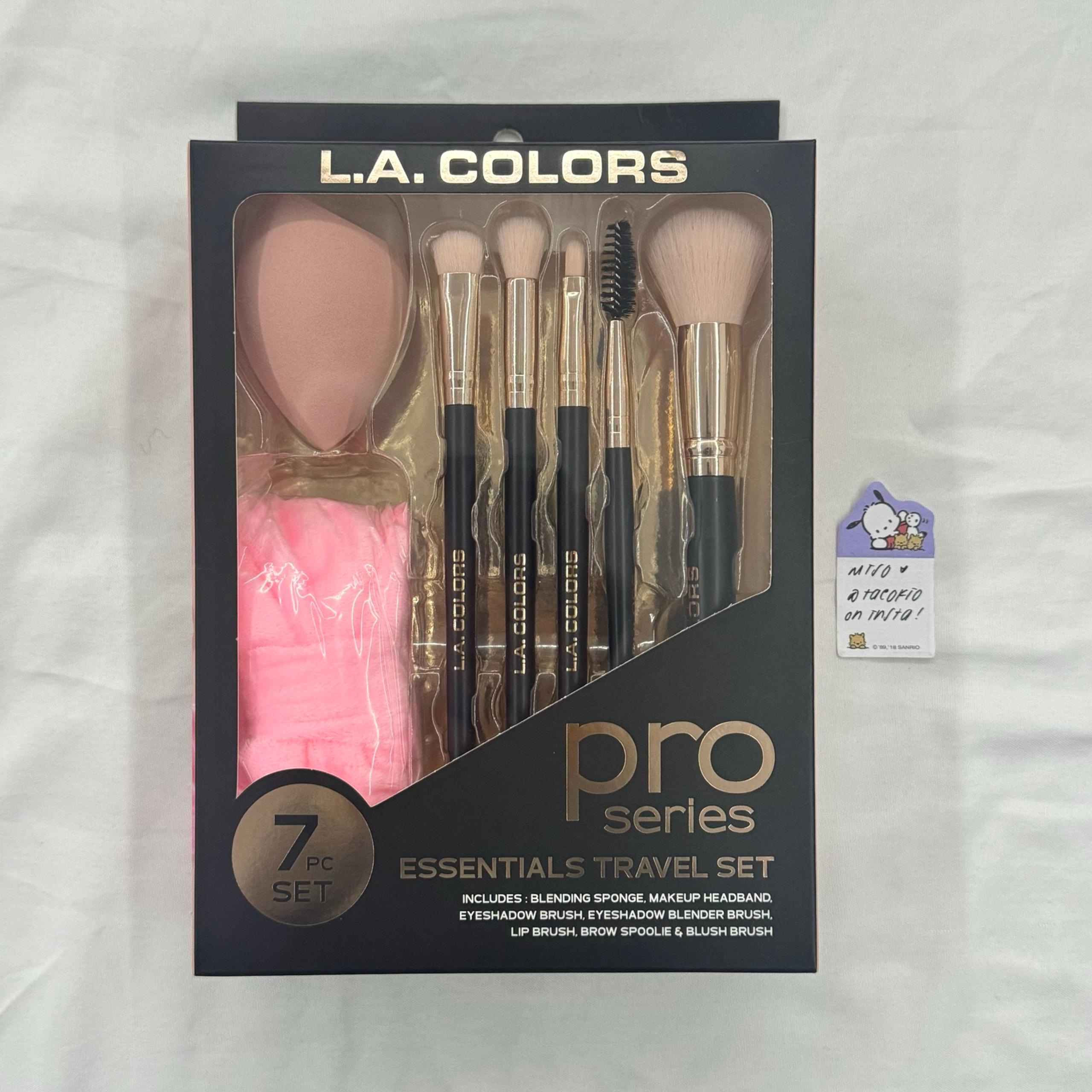 LA COLORS Essentials Travel Makeup Tools Set