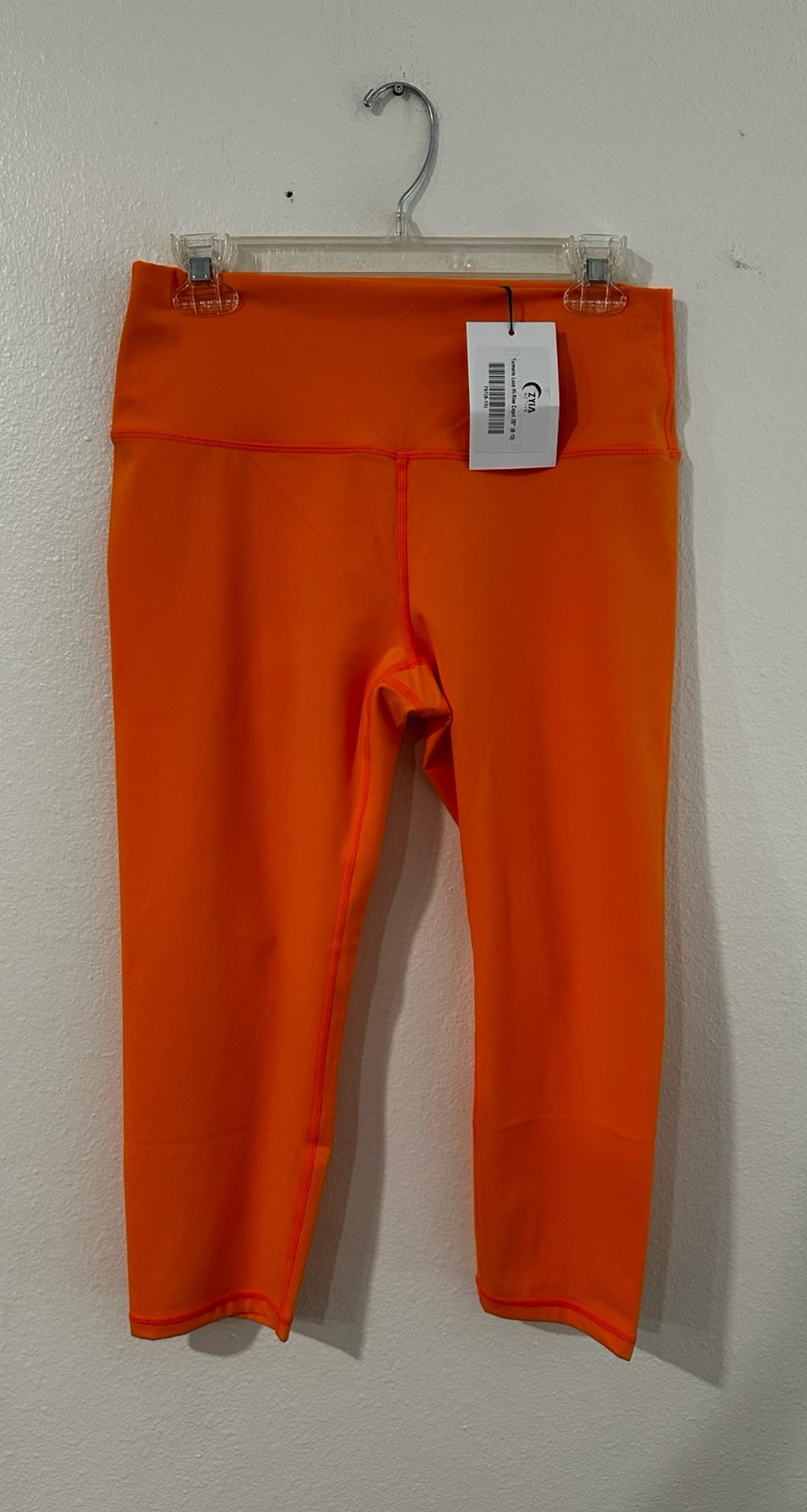 Zyia Active Turmerie Luxe Hi-Rise Capri 20" size 8-10