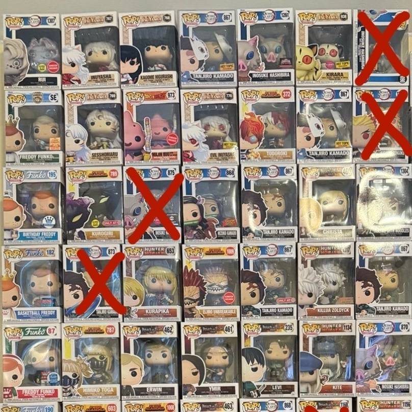 6 for 60, you choose | Anime Funko Pop Bundle