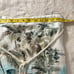 Joie NWT Linen Blend Retro Hawaiian Fabric Long Skirt w/rope/shell Belt Small