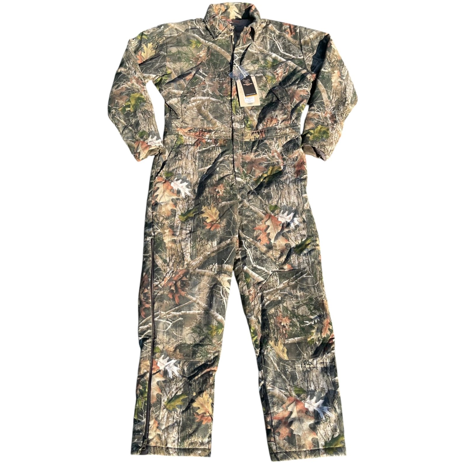 NWT RedHead Silent Hide TrueTimber Men’s Insulated Camo Camouflage Coveralls L