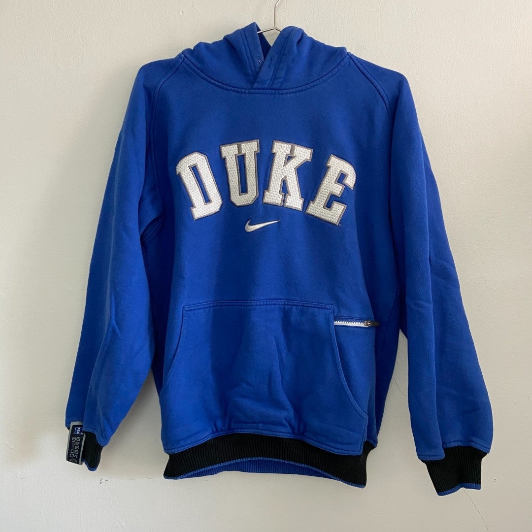 Vintage Nike Team Center Swoosh Duke Hoodie