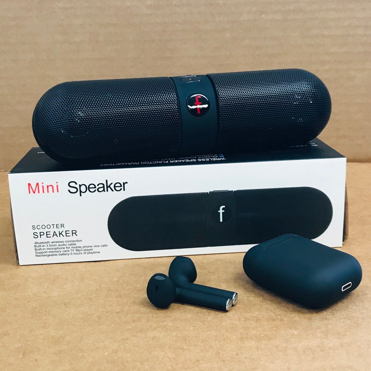 Wireless speaker & earbuds