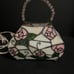 Stained Glass Purse Floral Lamp