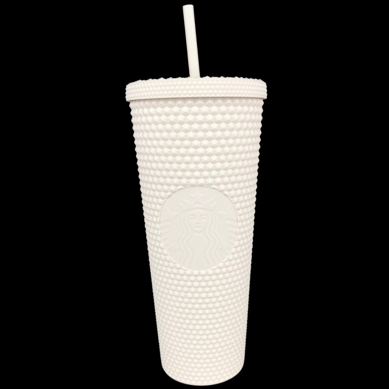 NEW Starbucks Matte White Studded Venti Tumbler Taiwan Release 2021