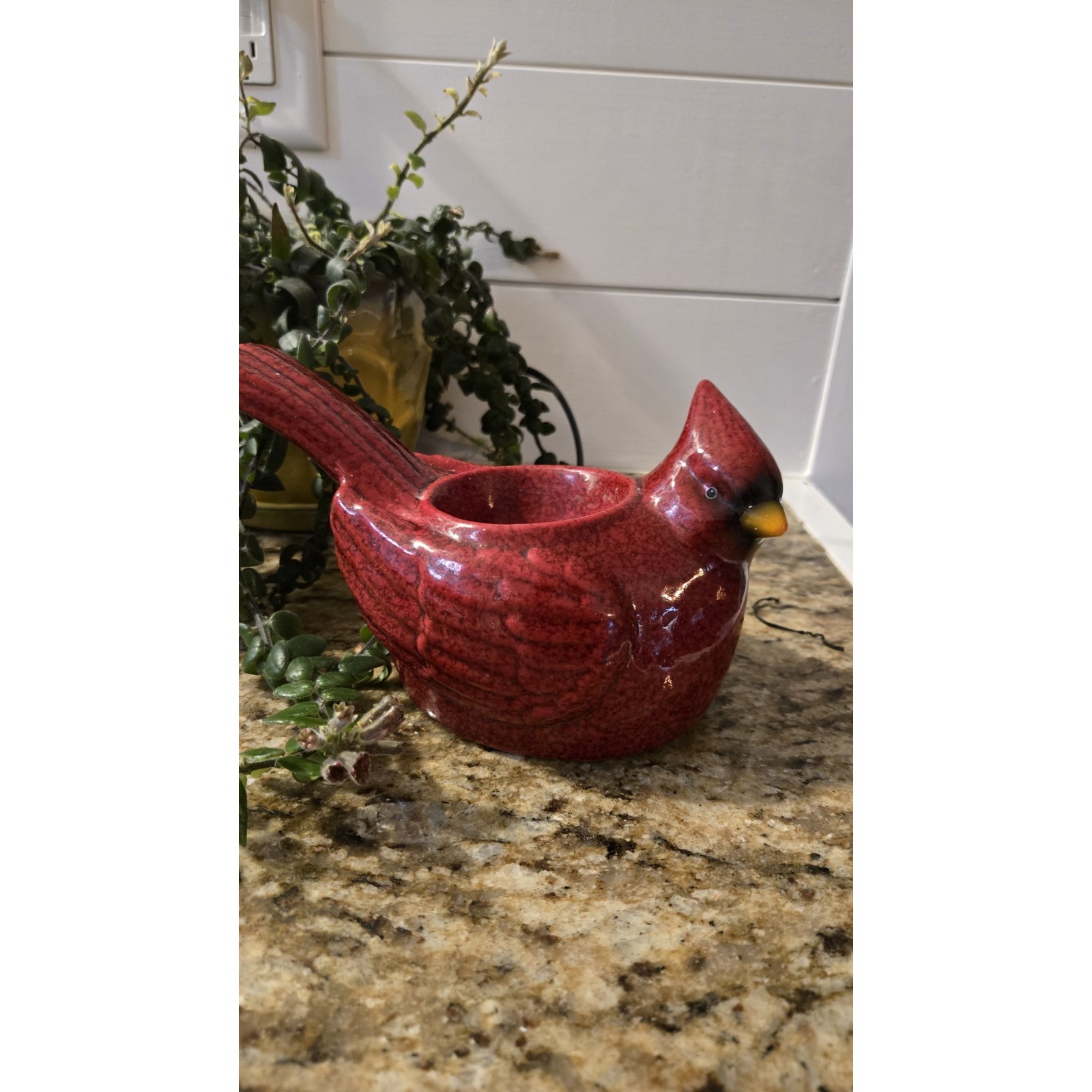 Scentsy Red Cardinal Element Wax Warmer Retired 2013