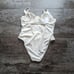 GOOD AMERICAN Compression Show Off One PieCe Swimsuit Ivory