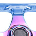 NEW JDM Universal 6-Hole 326mm Vip Blue Crystal Bubble Neo Spoke Steering Wheel