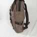 DaVan Leather Flap Canvas Laptop School Work Travel Bag Backpack