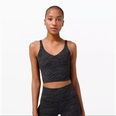 Lululemon zebra black align tank