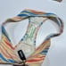 Triangl One Shoulder Zebra Print Multi Bikini Set Women’s Size XS (Extra Small)