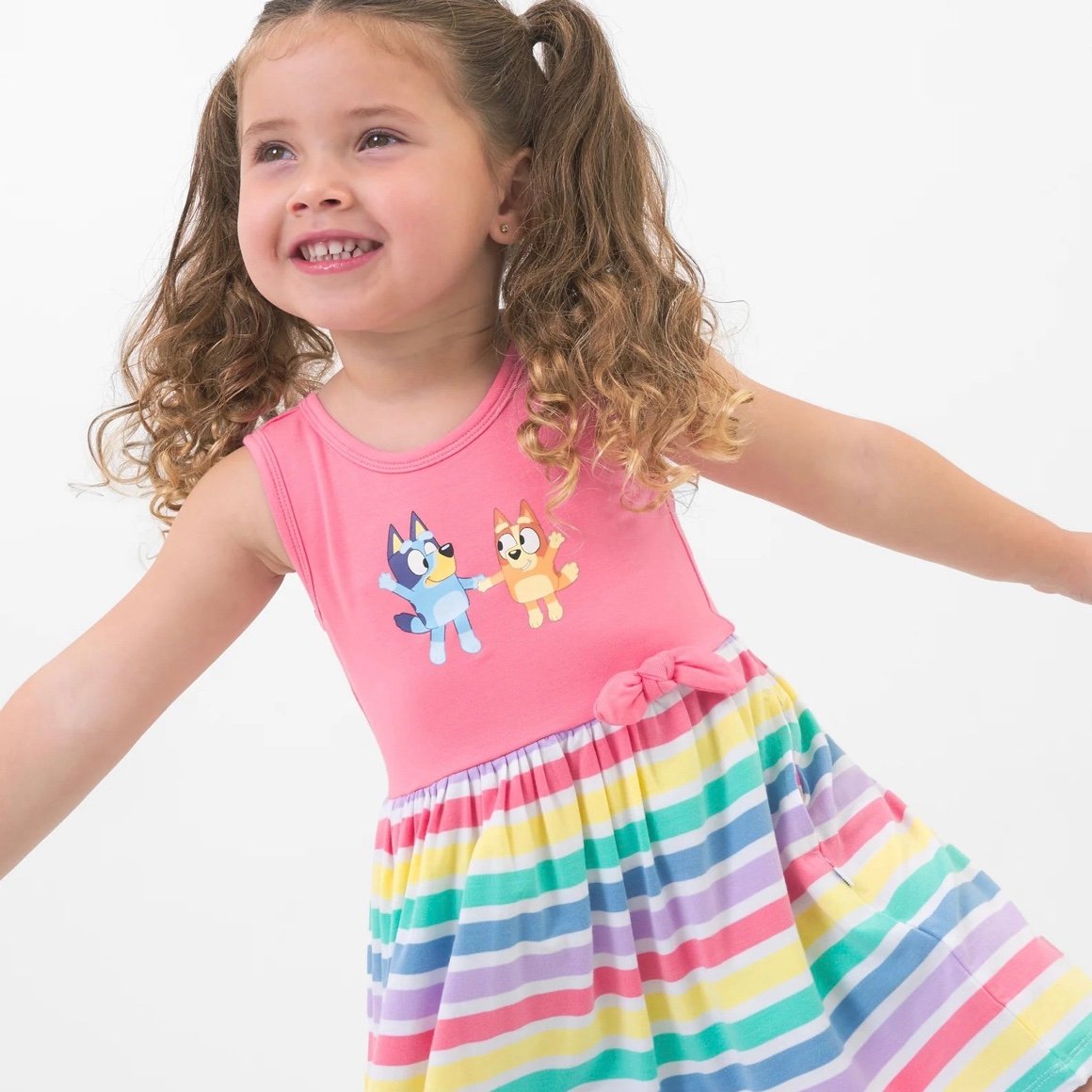 Little Sleepies Bluey Tank Skater Dress 4T