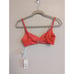 NWT Seafolly Havana Bralette and Hipster Bikini Bottoms in Coral pink US size 6