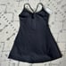 NWT Halara Dress Everyday Backless 2-in-1 Flare Workout Dress - Black Medium