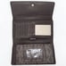 Michael Kors Women's Jet Set Large Checkbook Wallet Brown Signature MK Monogram