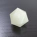 Gamescience Classic + Precision Sharp Edges Glow in the Dark Green D20 Dice