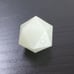 Gamescience Classic + Precision Sharp Edges Glow in the Dark Green D20 Dice